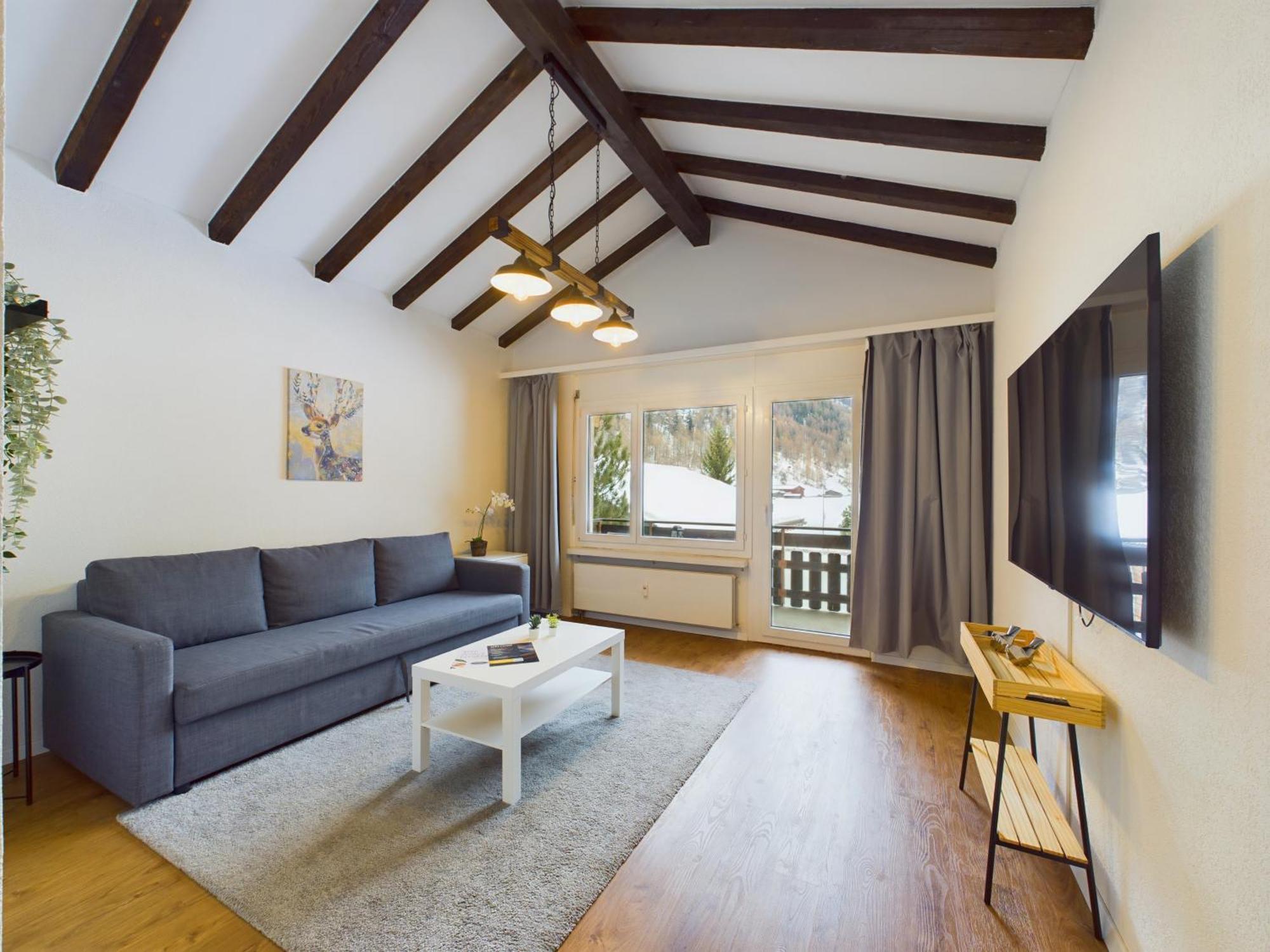 Panorama Apartment For 4 Near Zermatt Tasch Luaran gambar